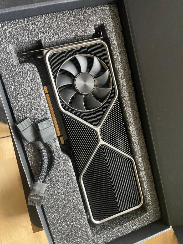 NVIDIA GeForce RTX 3080 Founders Edition, Computers en Software, Videokaarten, Gebruikt, HDMI, GDDR6, PCI-Express 4