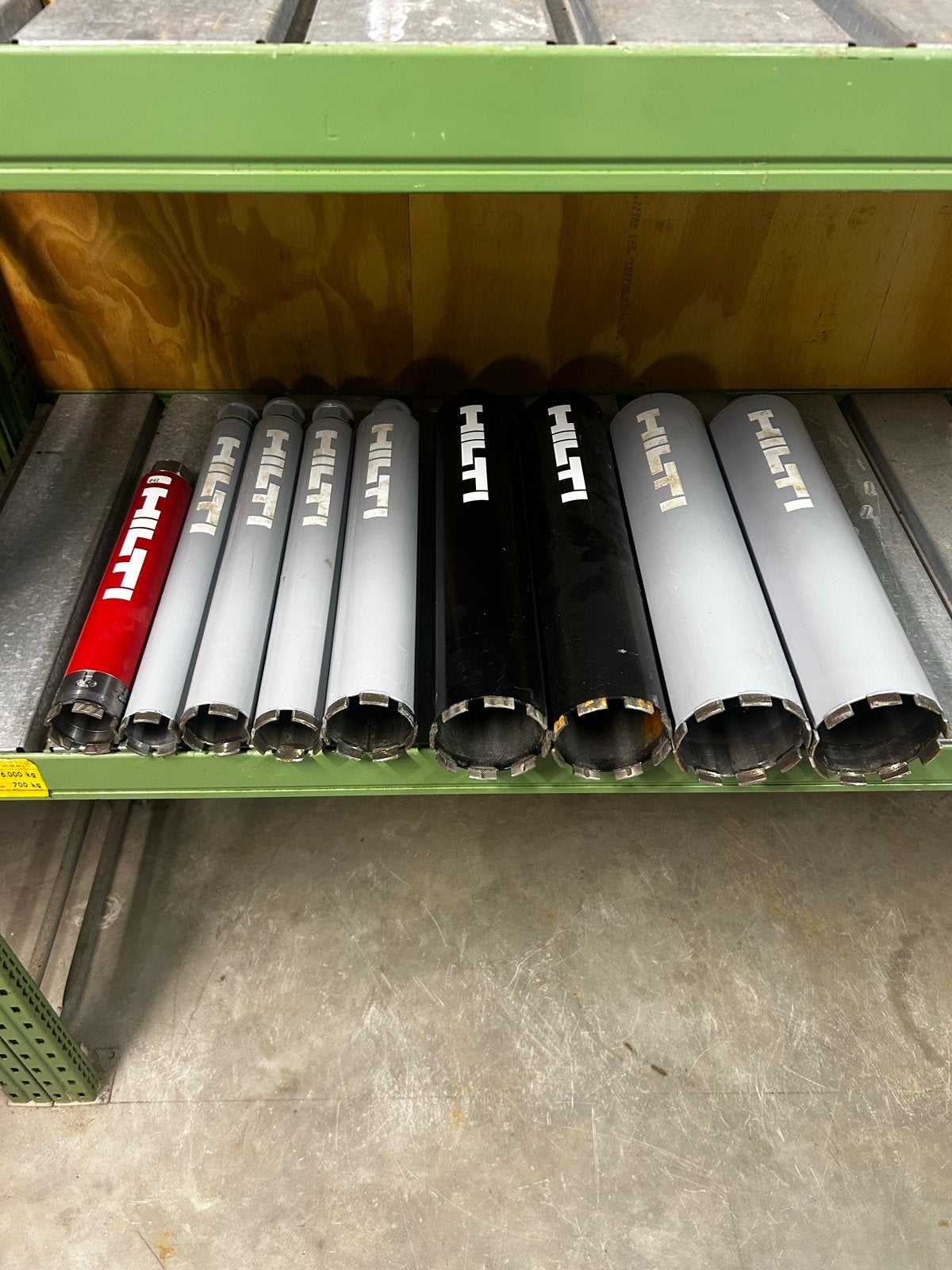 Hilti diamantboren set diverse diameters, Verzenden, Gebruikt, Overige typen