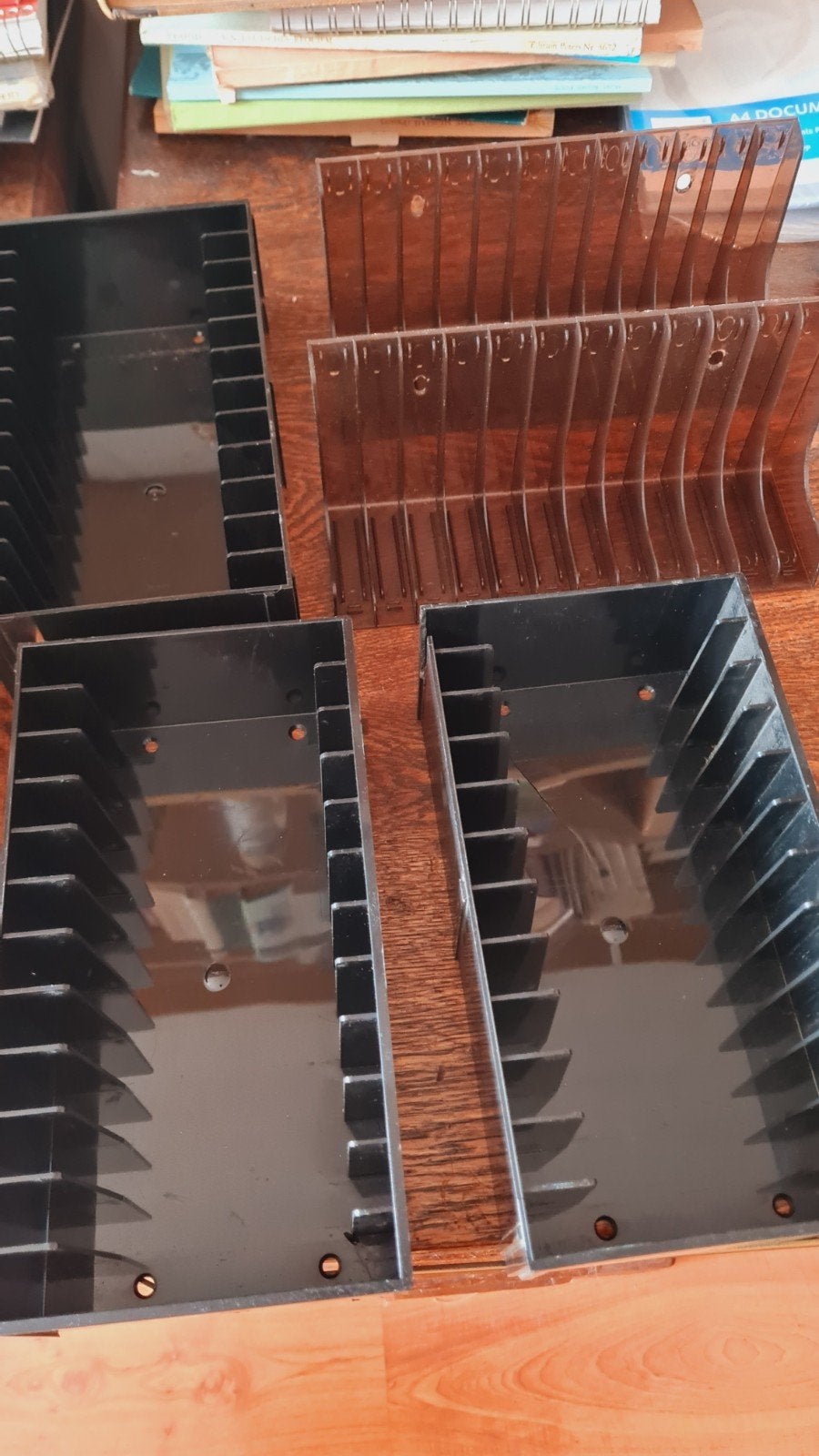 rekjes voor cassettebandjes - 5 stuks, Ophalen of Verzenden, Gebruikt, Overige genres, 2 t/m 25 bandjes