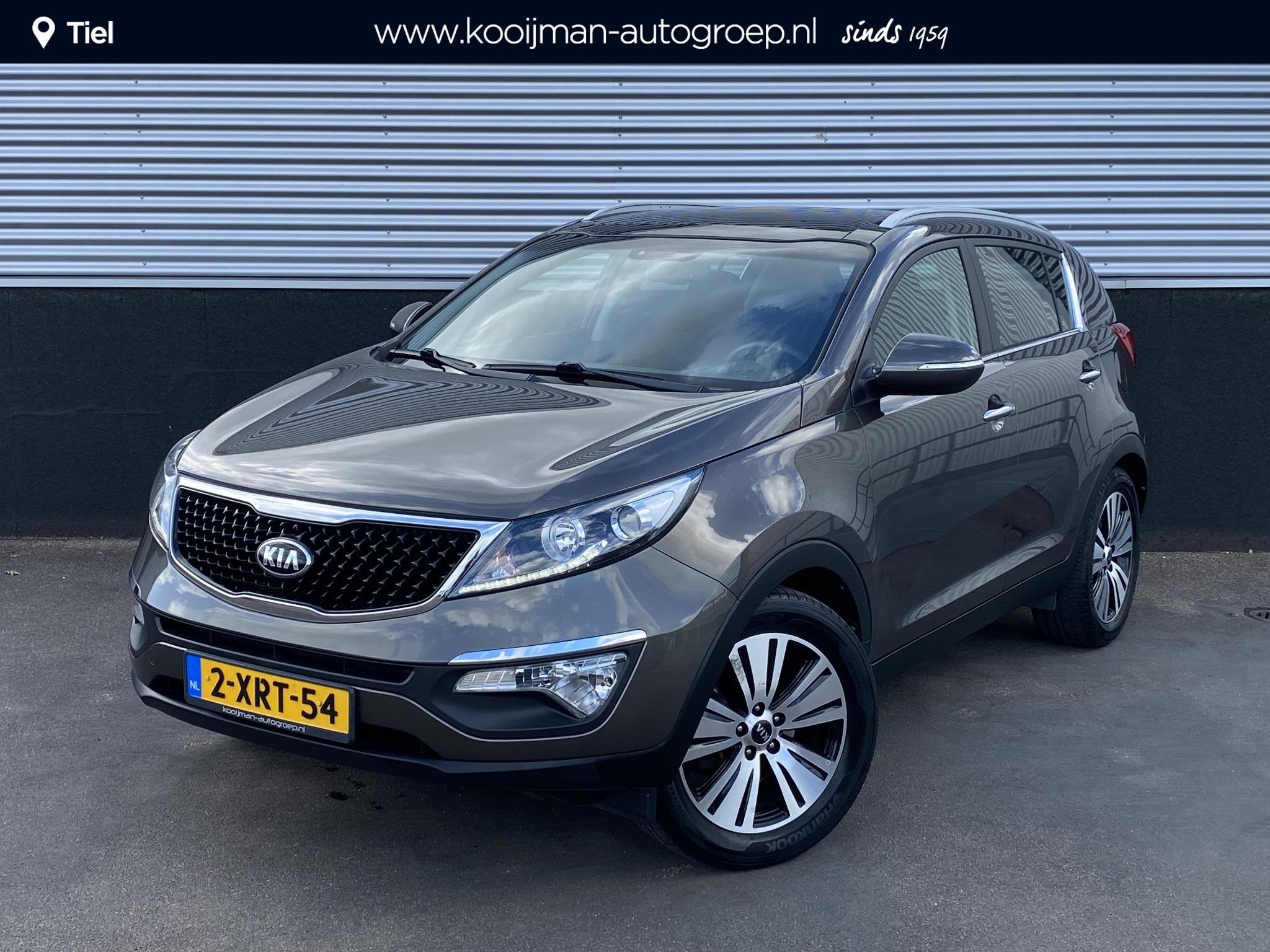 Kia Sportage 2.0 BusinessPlusLine Automaat, Panoramisch schu, Auto's, Stof, Gebruikt, 4 cilinders, Origineel Nederlands
