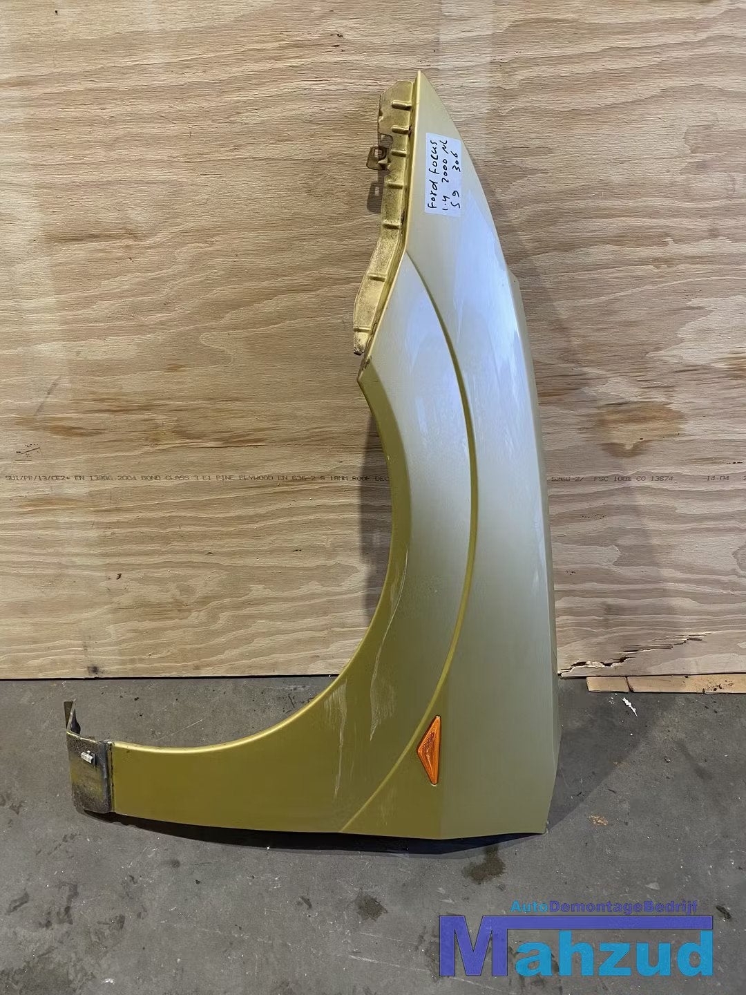 FORD FOCUS 1 geel S9 links linker scherm zijscherml 99-04, Gebruikt, Info@ford.com, Ophalen of Verzenden, Ford