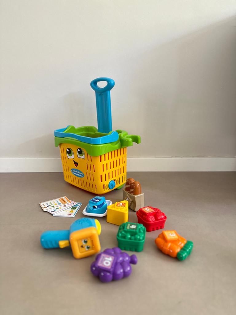 LeapFrog Count-Along Basket & Scanner, Ophalen of Verzenden, Gebruikt, Overige typen, Met geluid