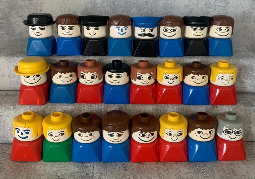 DUPLO poppetjes - 24 stuks, Kinderen en Baby's, Speelgoed | Duplo en Lego, Overige thema's, Ophalen of Verzenden, Zo goed als nieuw