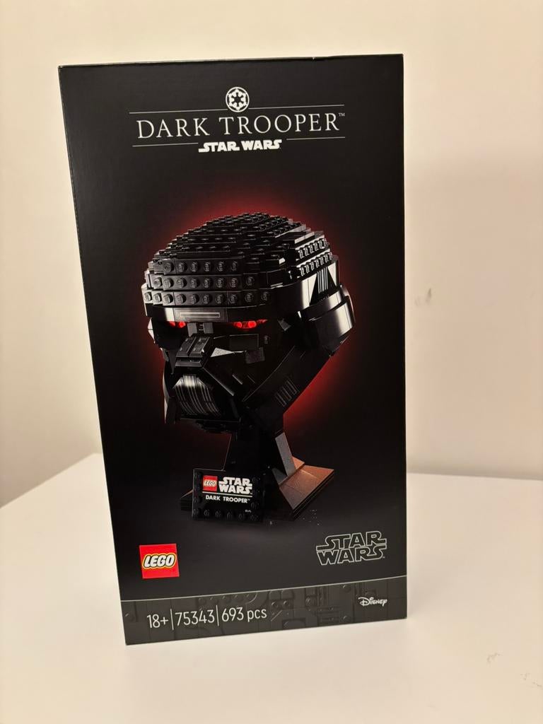LEGO STAR WARS 75343 Dark Trooper Helm Nieuw, Star Wars, Lego, Nieuw, Ophalen of Verzenden
