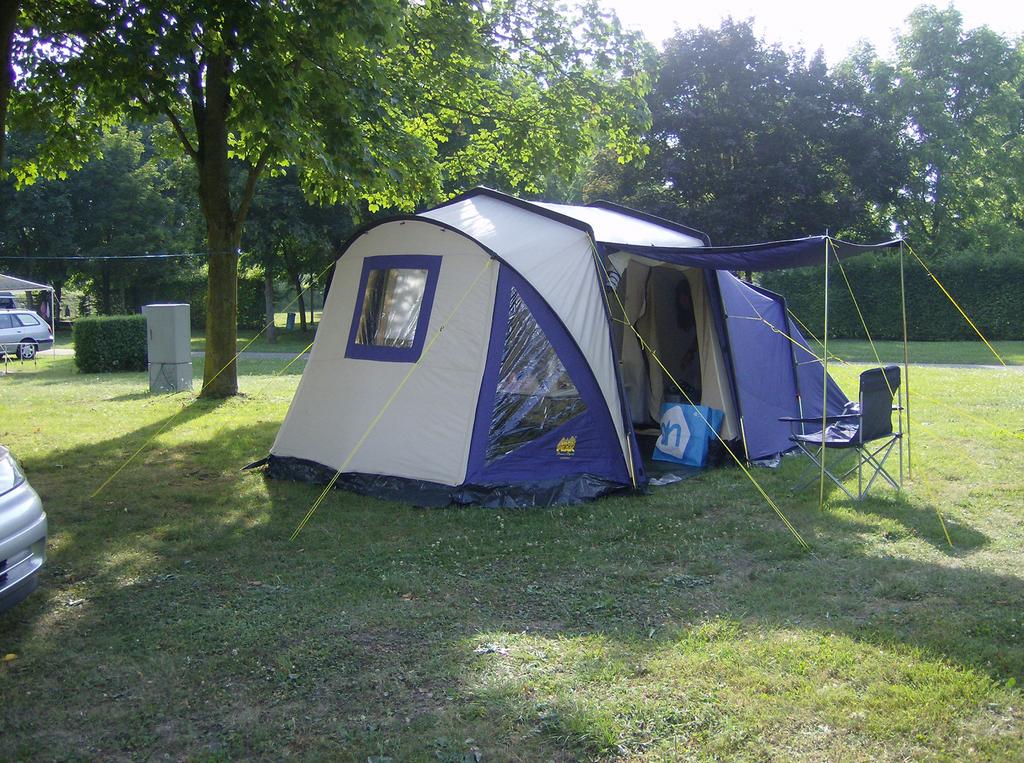 Ruime katoenen tent High Peak Tucson 4, Ophalen of Verzenden, Gebruikt, Tot en met 4