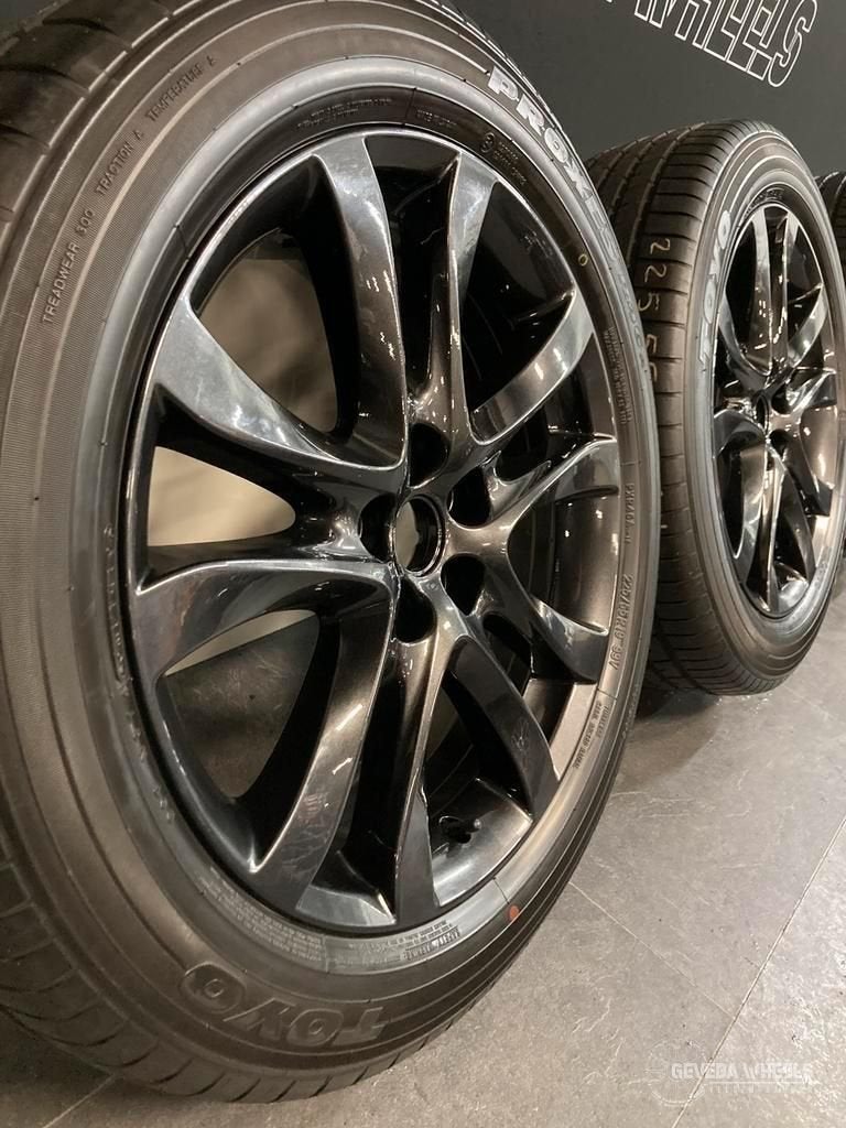 19'' originele Mazda CX5 CX-5 velgen + banden 5x114.3 9965 0, Auto-onderdelen, Banden en Velgen, 19 inch, Gebruikt, -, -