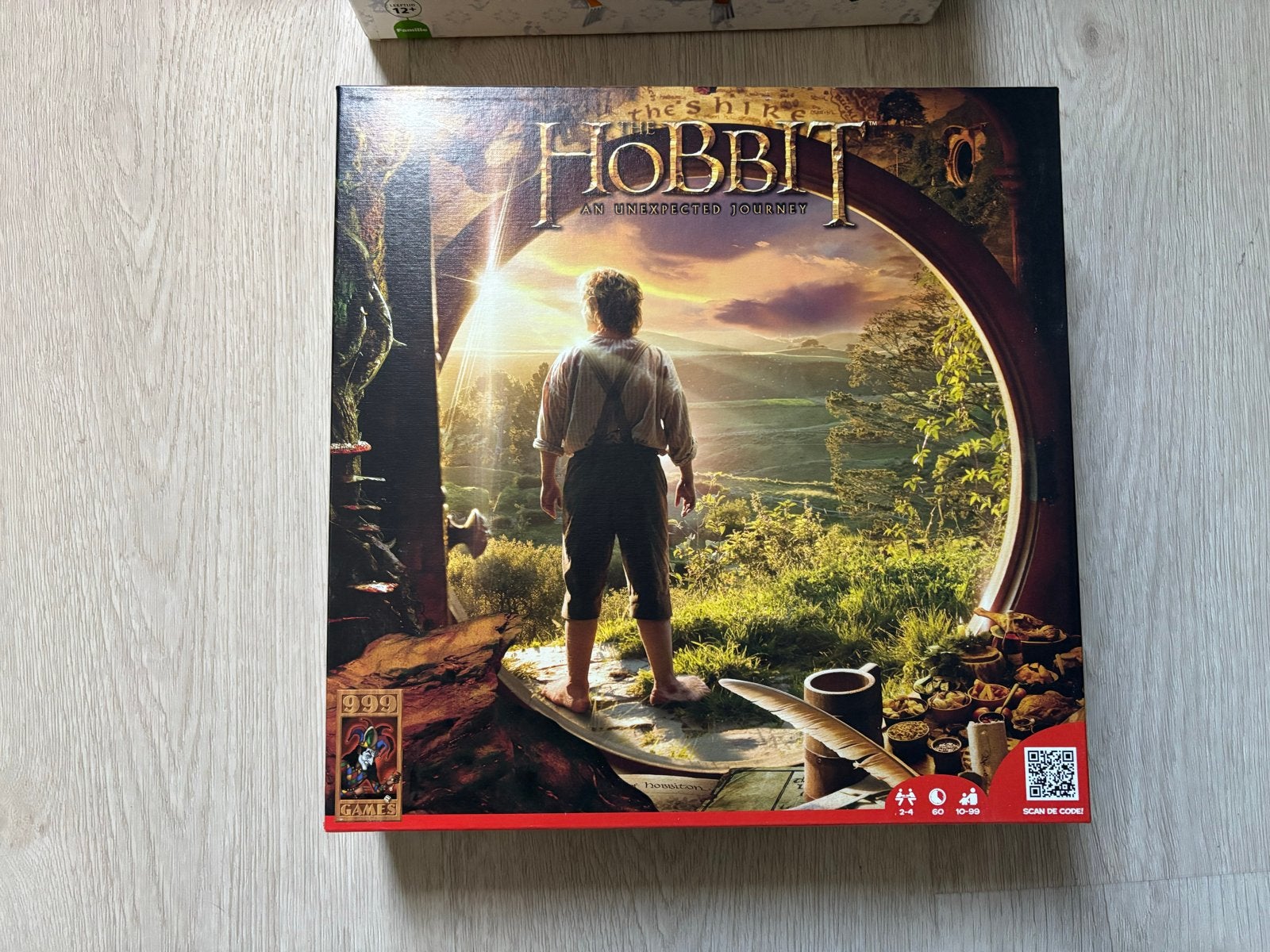 The Hobbit: An Unexpected Journey Bordspel (999 Games), Hobby en Vrije tijd, Drie of vier spelers, Ophalen, Gebruikt