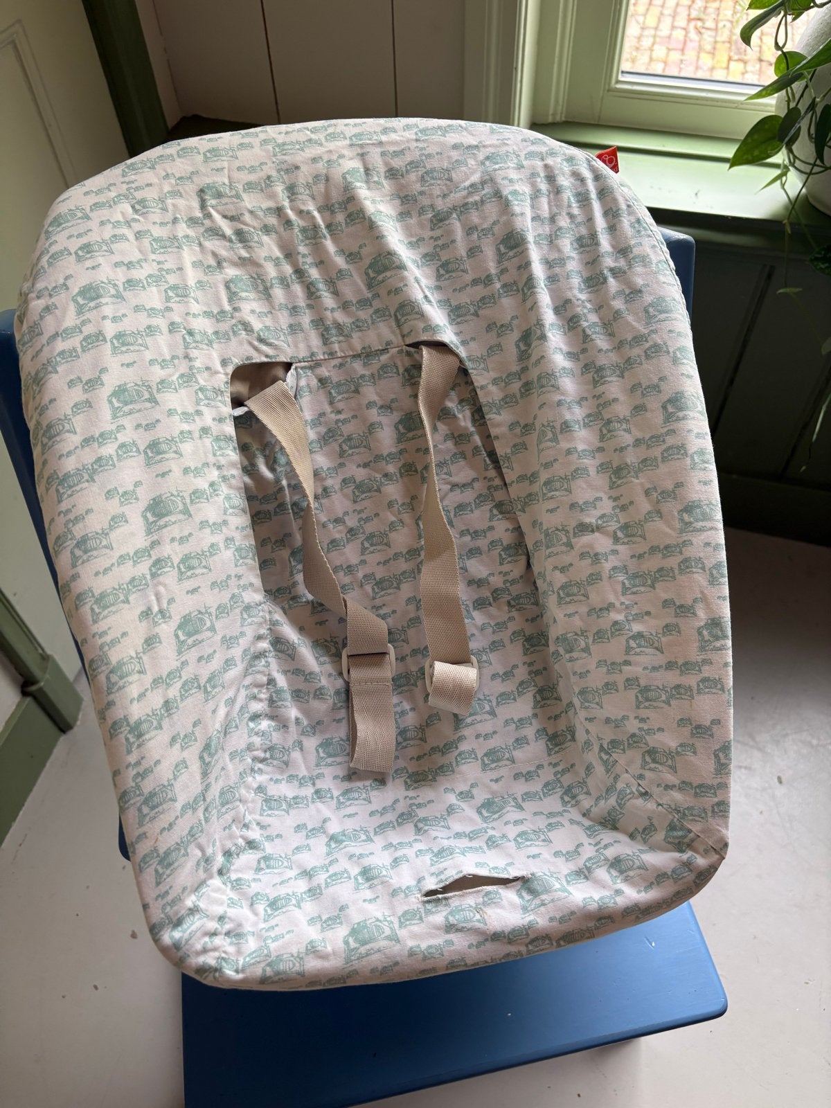 Stokke Tripp Trapp Newborn Set met 2 hoezen, Ophalen of Verzenden, Gebruikt, Overige typen, Gordel(s)