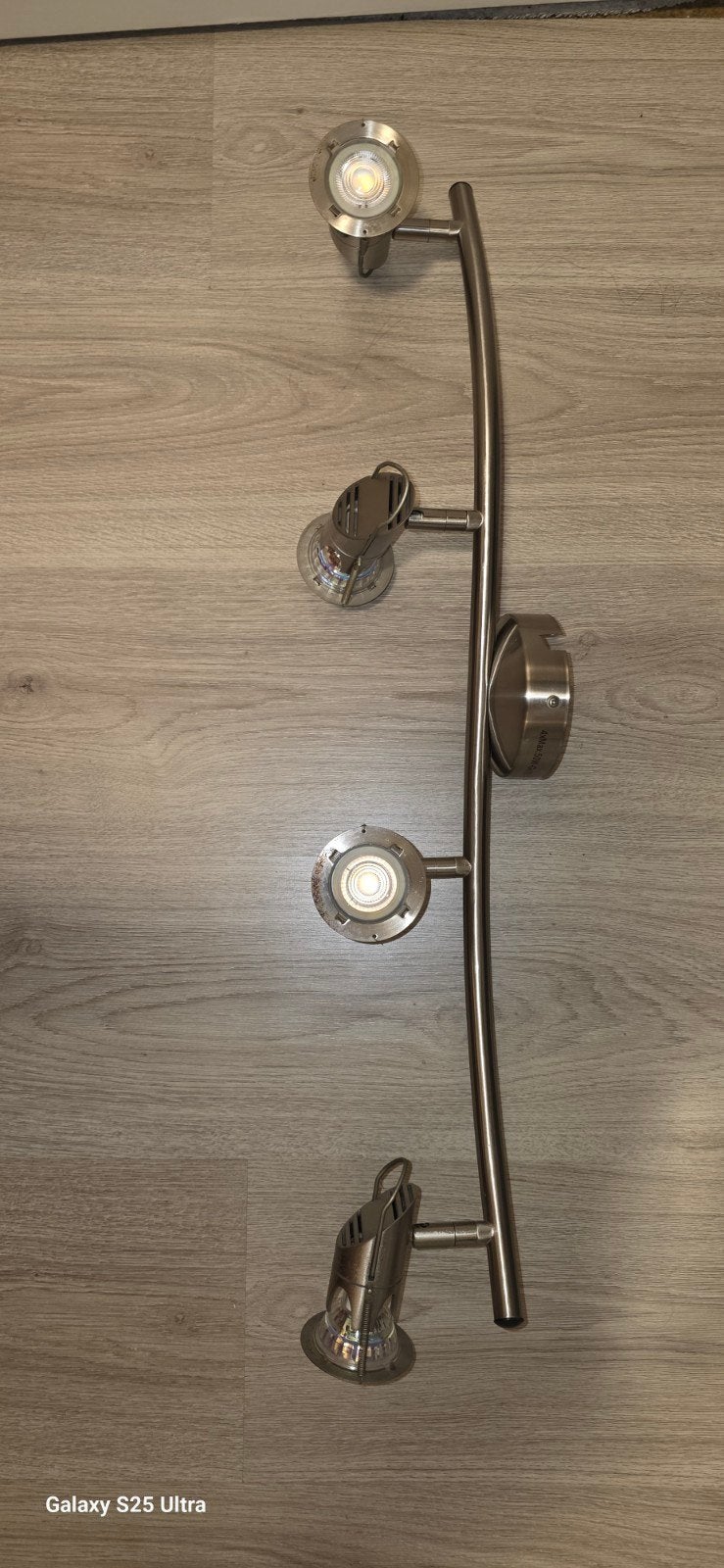 Lucide Plafondspots luxe chroom, Huis en Inrichting, Lampen | Spots, Ophalen, GU10, Zo goed als nieuw, LED
