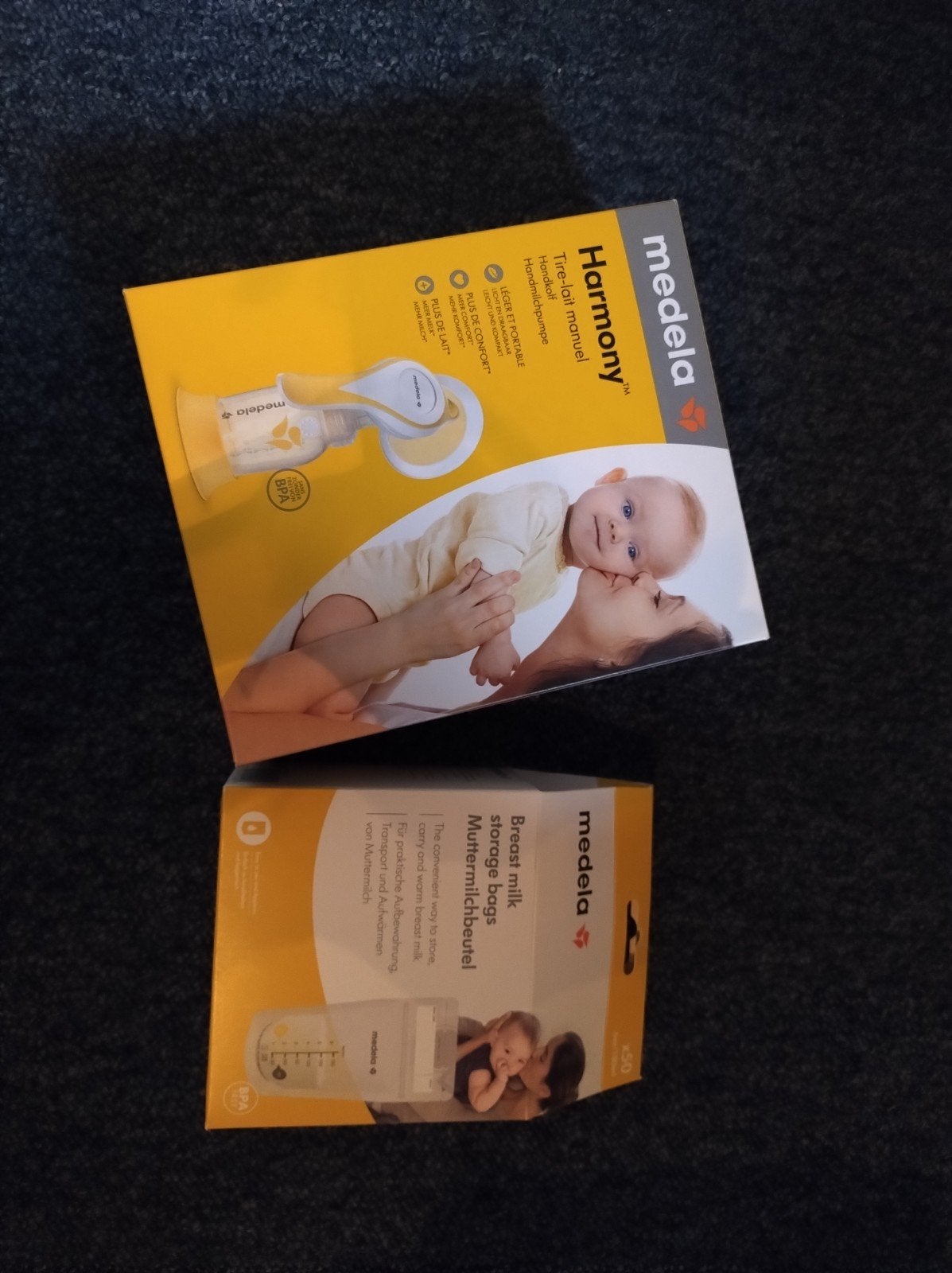 Medela Harmony handkolf met moedermelk bewaarzakjes, Ophalen of Verzenden, Nieuw