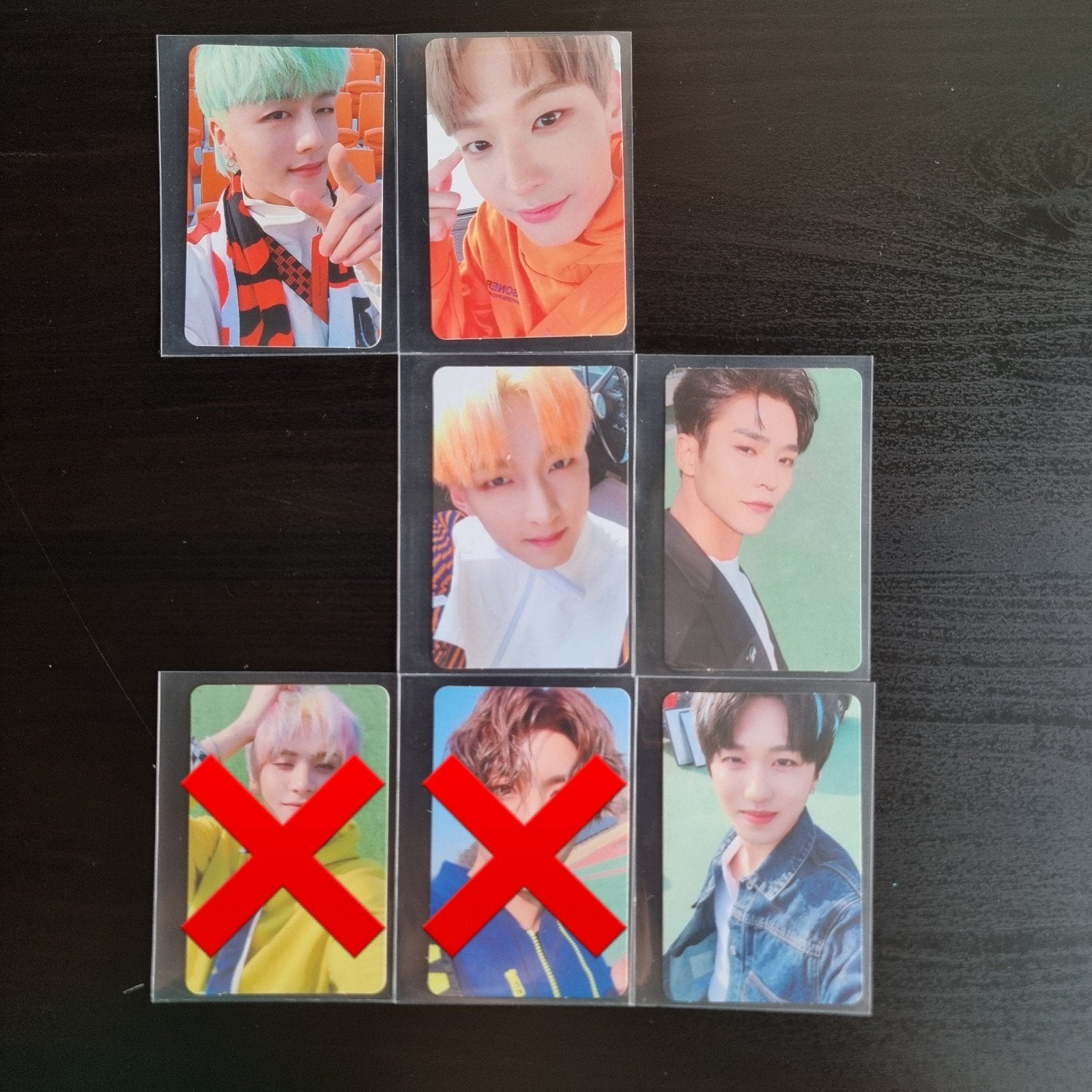 Kpop SF9 Mamma Mia! Selfie Photocards €2,- p.st., Verzamelen, Ophalen of Verzenden, Zo goed als nieuw, Foto of Kaart