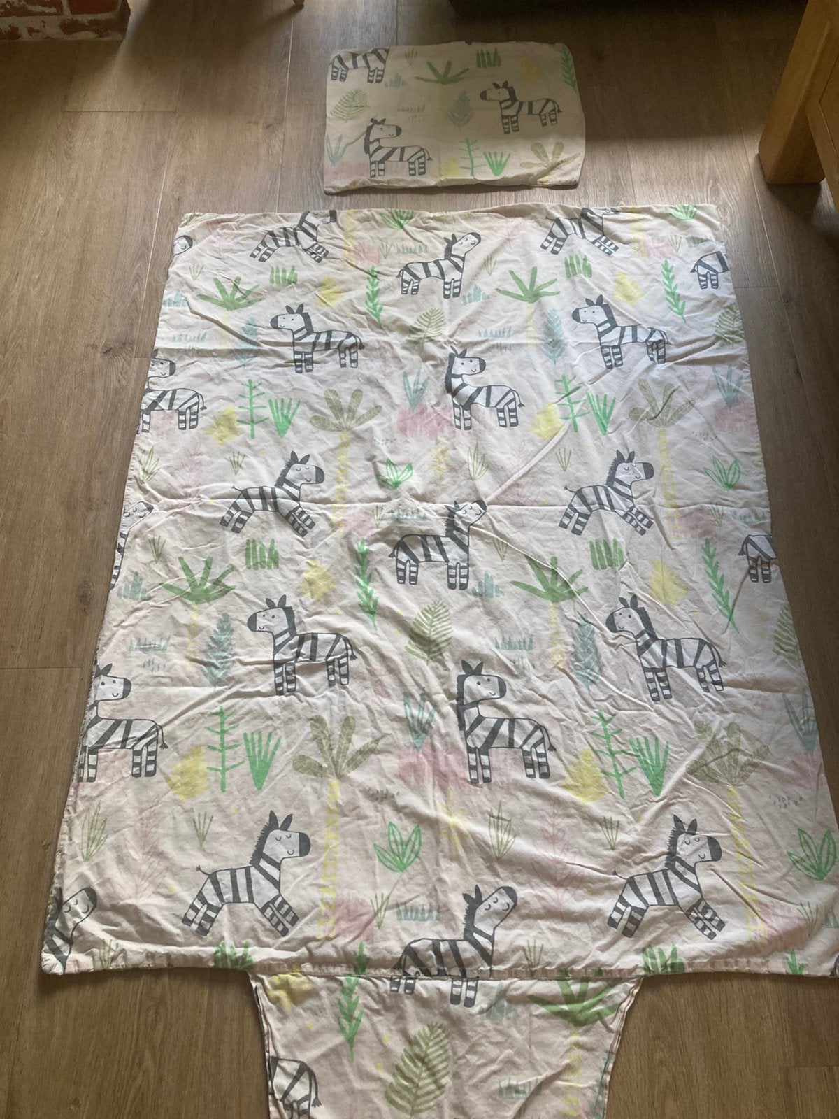 Peuter dekbedovertrek 120-150 cm, Gebruikt, Meisje, Ophalen of Verzenden, Roze