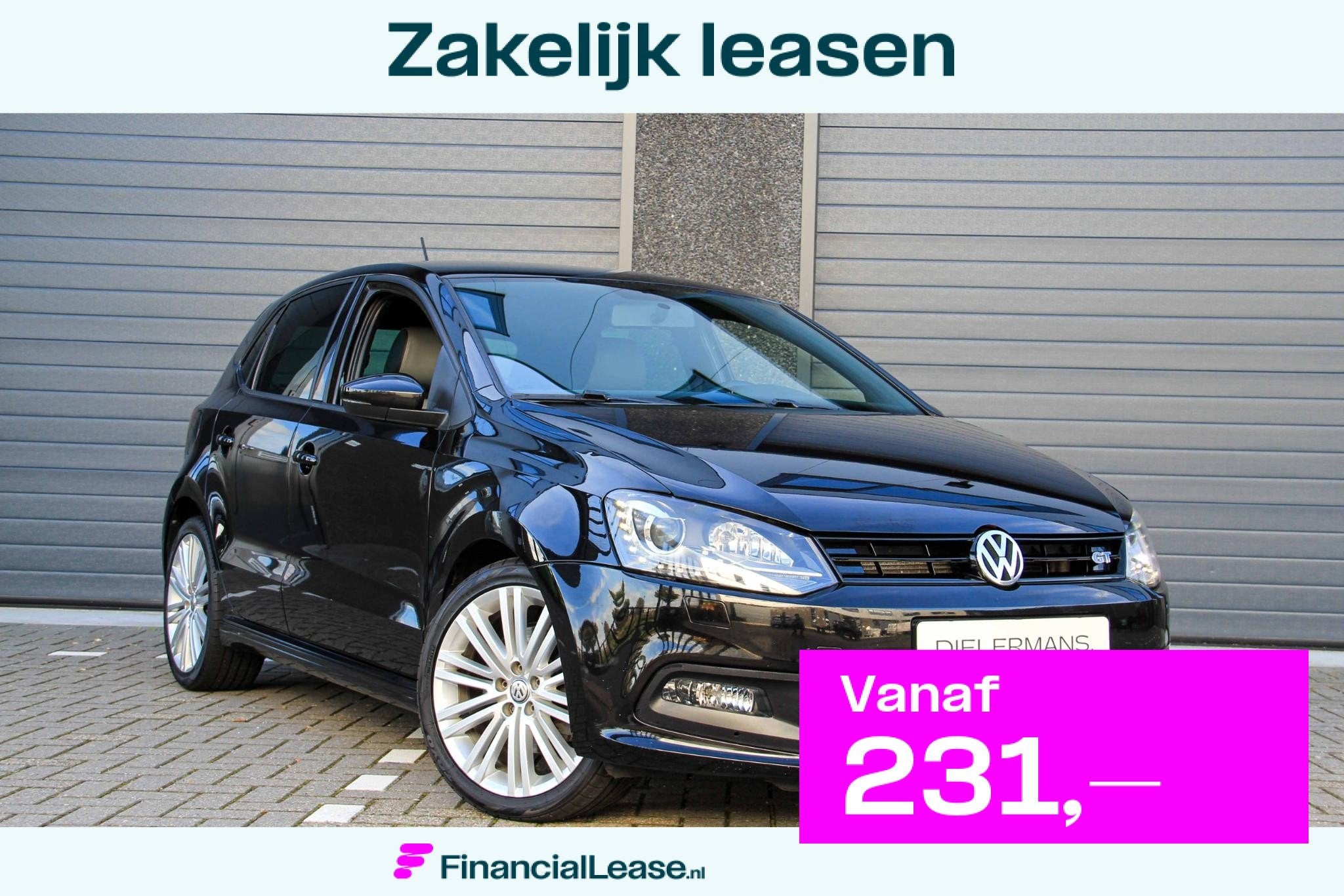 Volkswagen Polo 1.4 TSI BlueGT 150 pk | 5 Deurs | Distributi, Euro 5, Gebruikt, Zwart, 4 cilinders