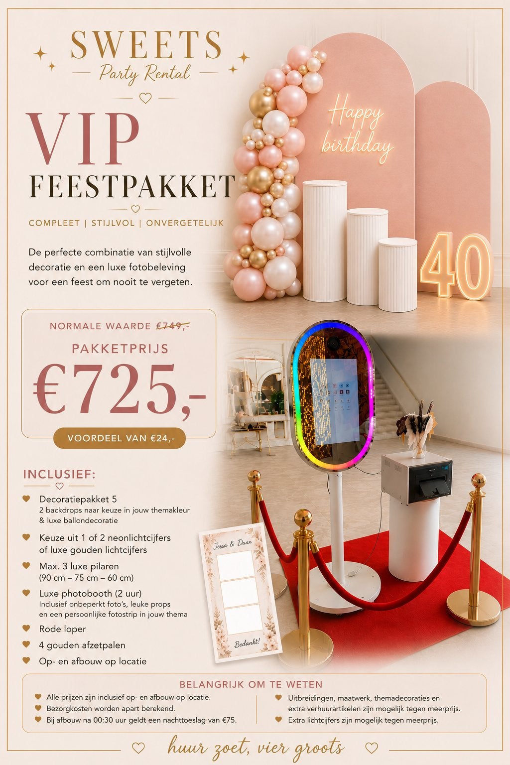 Fotobooth zomer actie. |TE HUUR|, Ophalen, Zo goed als nieuw, Overige
