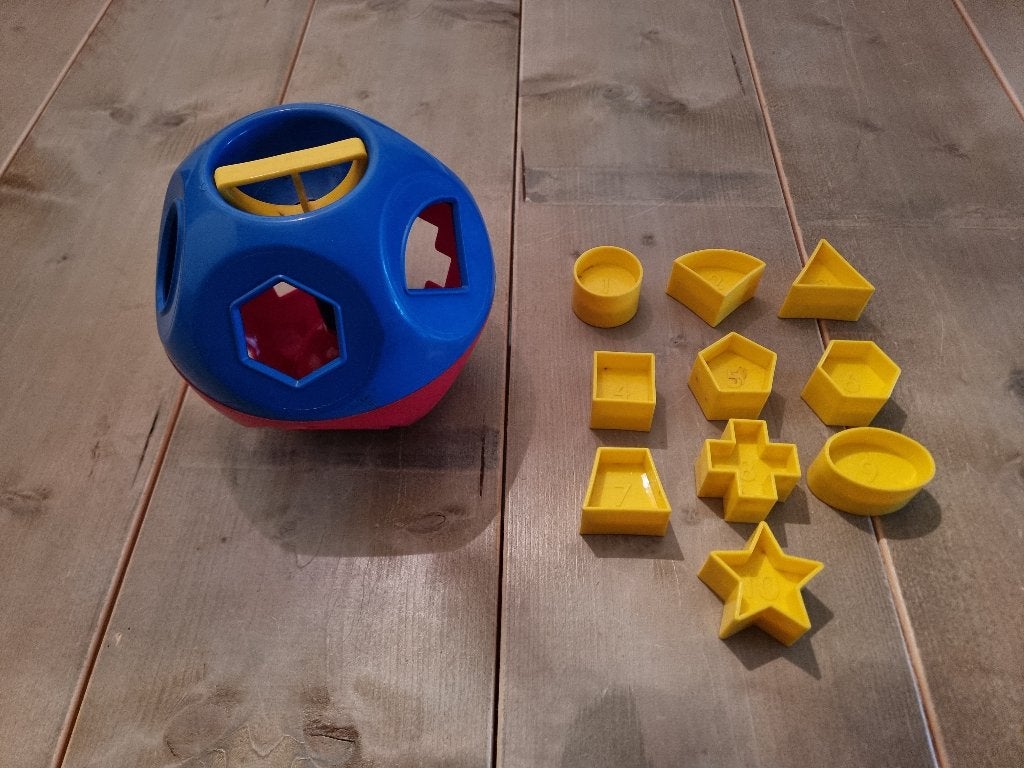 Vormenstoof bol vormen vormpjes, Kinderen en Baby's, Speelgoed | Fisher-Price, Ophalen of Verzenden, Zo goed als nieuw, Speelset