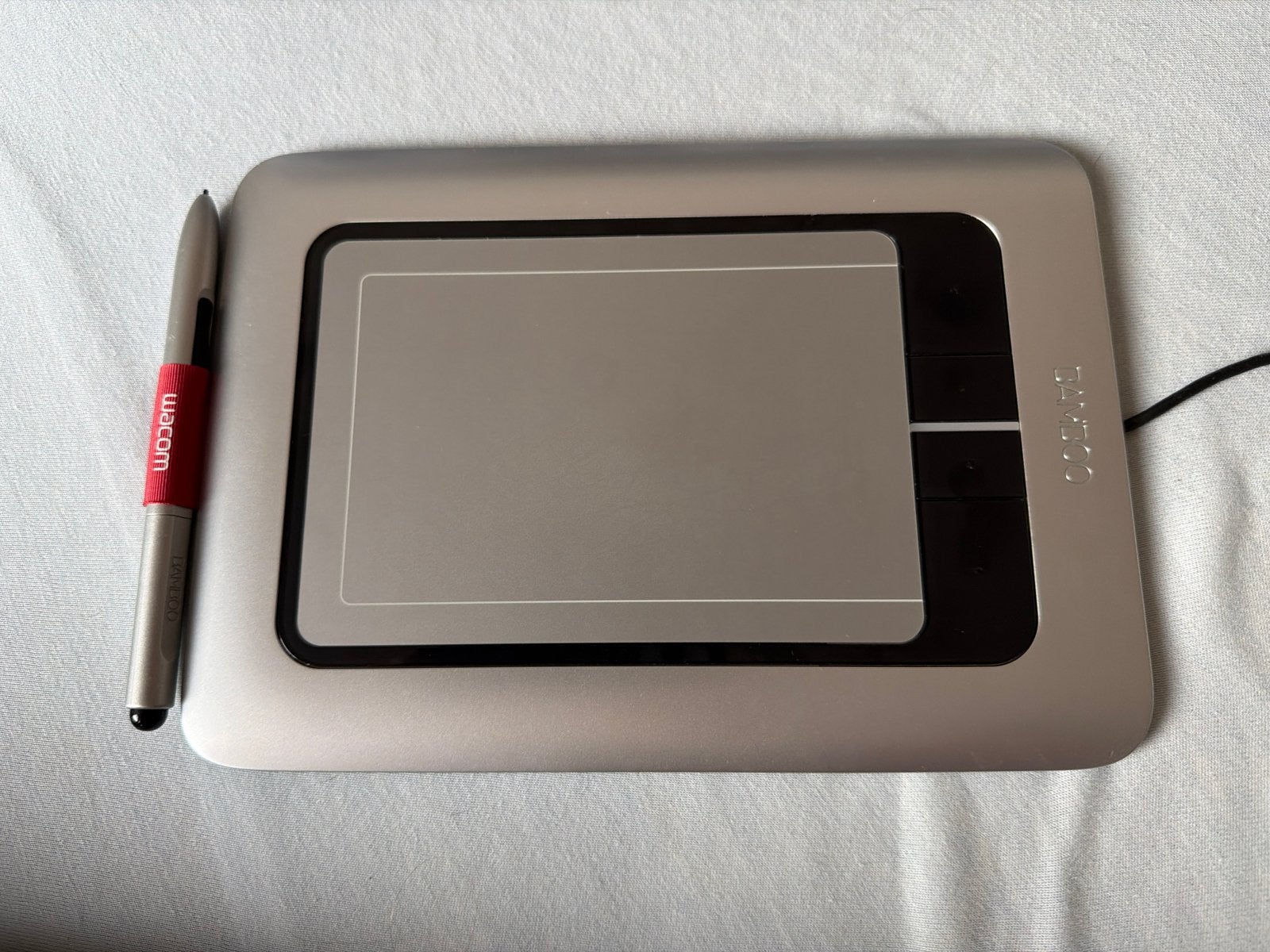 Wacom Bamboo CTH-461 tekentablet met pen, Computers en Software, Tekentablets, Ophalen of Verzenden, Multi-touch, Zo goed als nieuw
