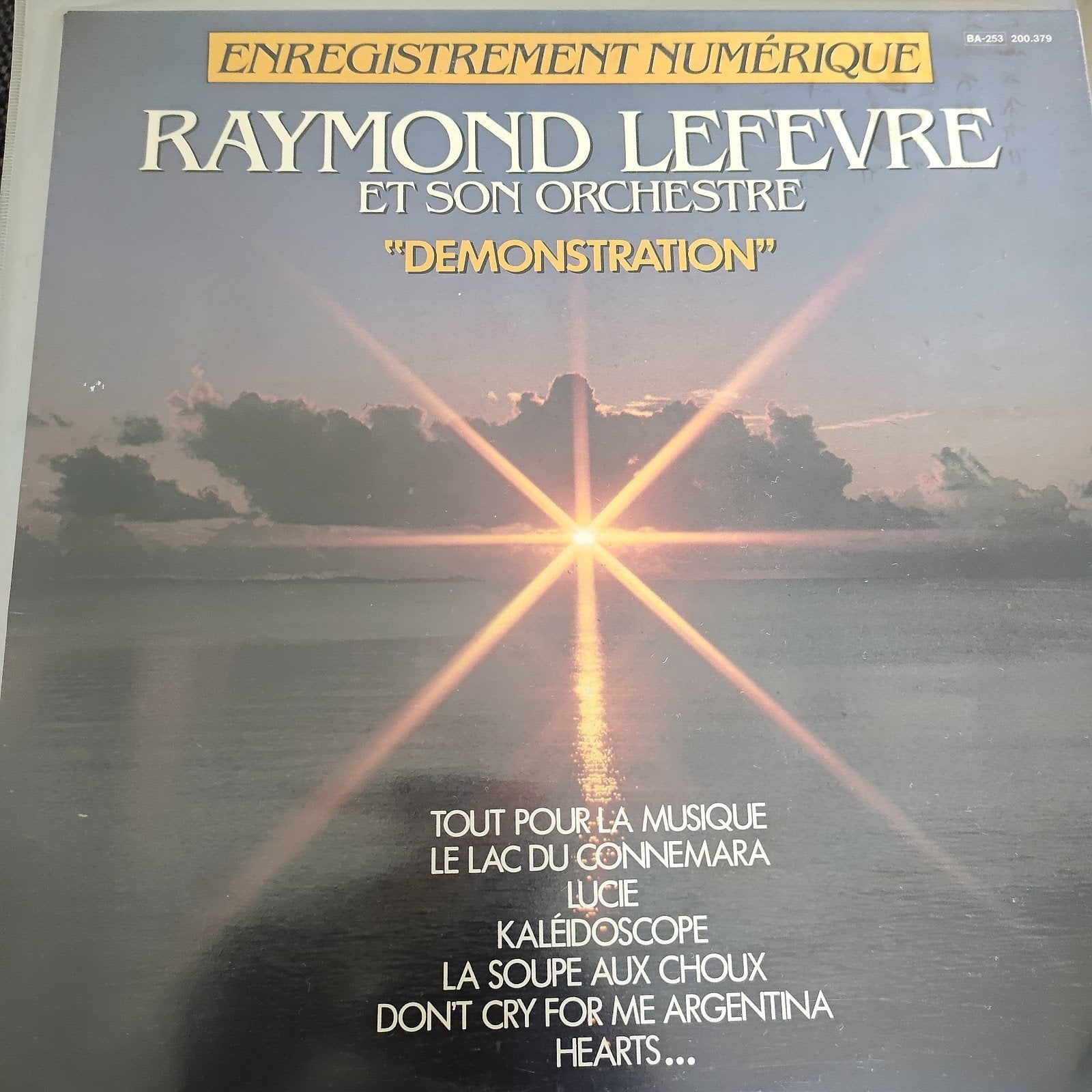 Raymond Lefèvre - Demonstration (Vinyl LP), Originele persing, Ophalen of Verzenden, Gebruikt, 12 inch