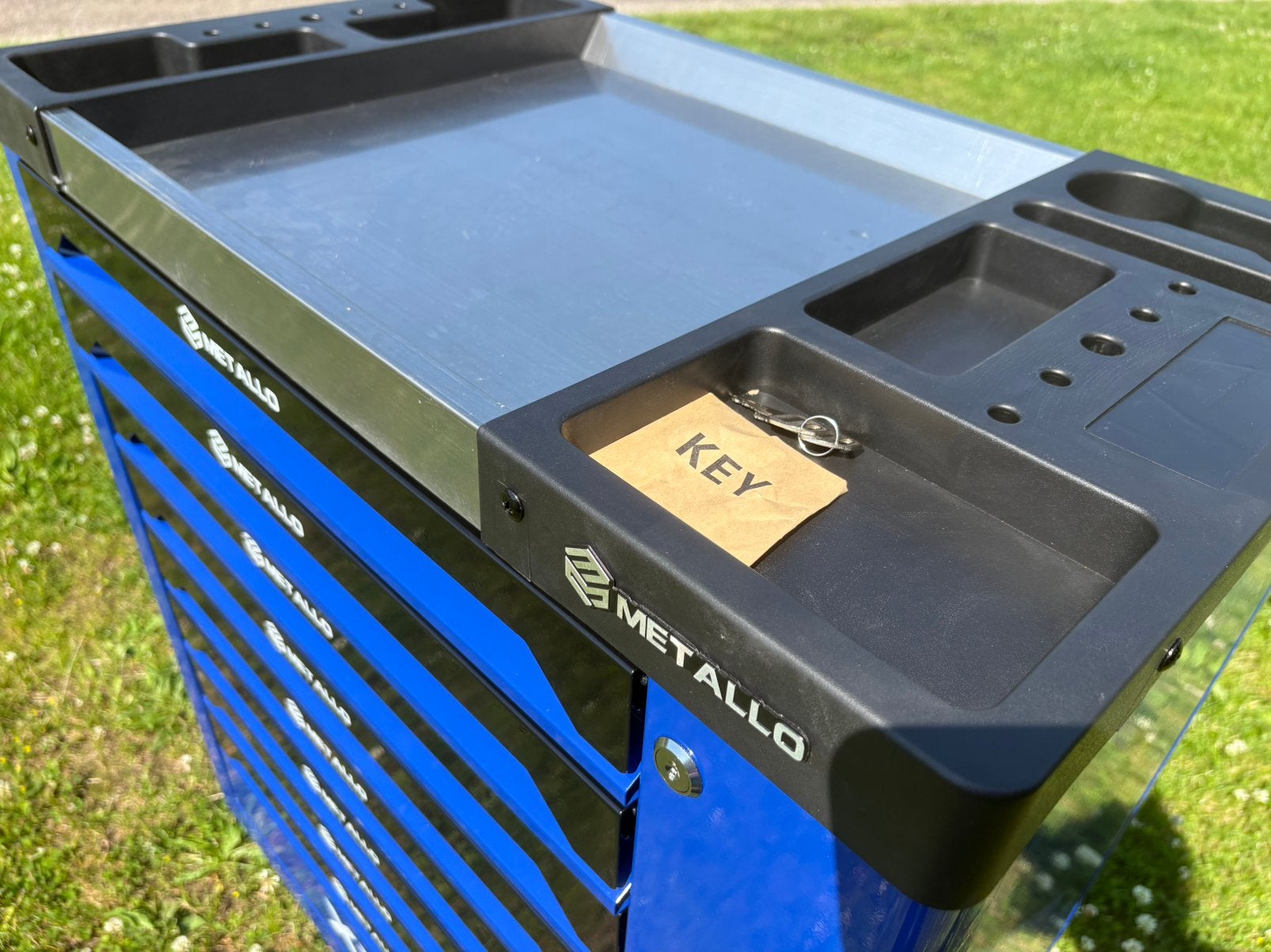 Metallo gereedschapskar XXL 8 lades NIEUW, Ophalen, Gevuld, Nieuw