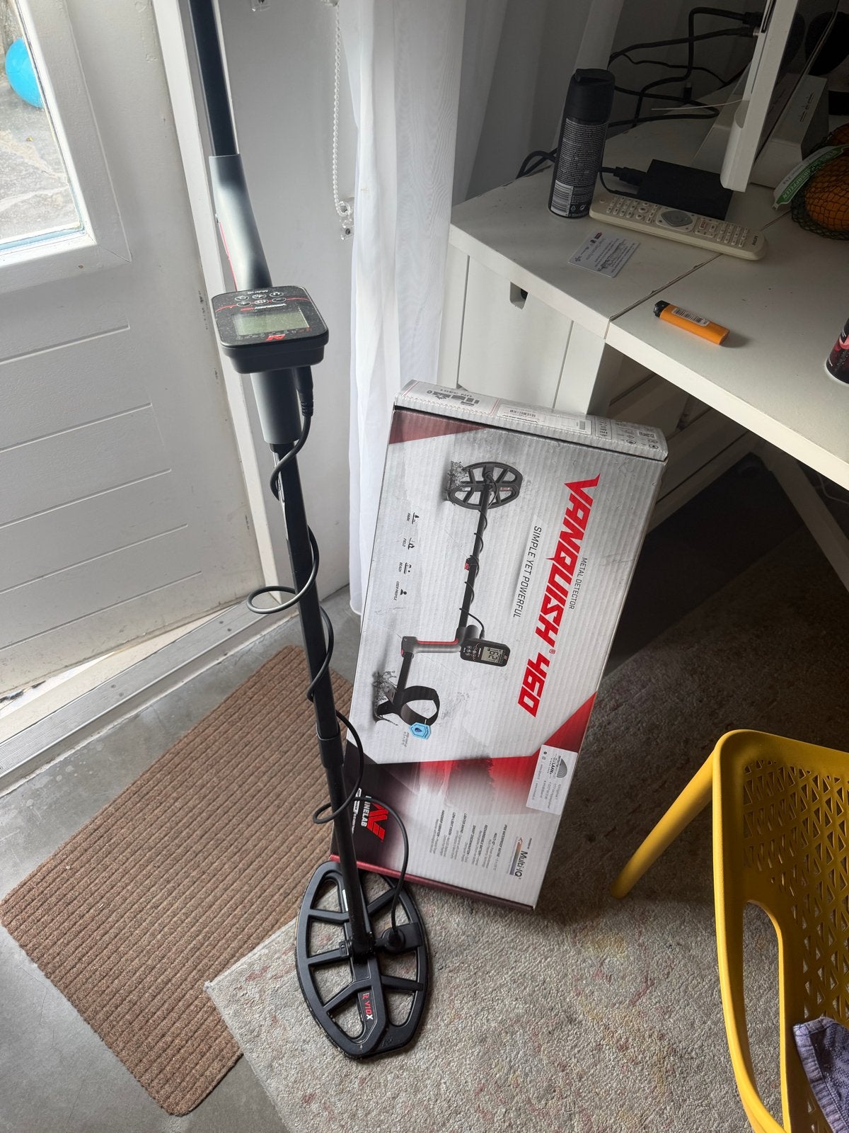 Foto 4 van Minelab Vanquish 460 Metaaldetector - 2 maanden oud