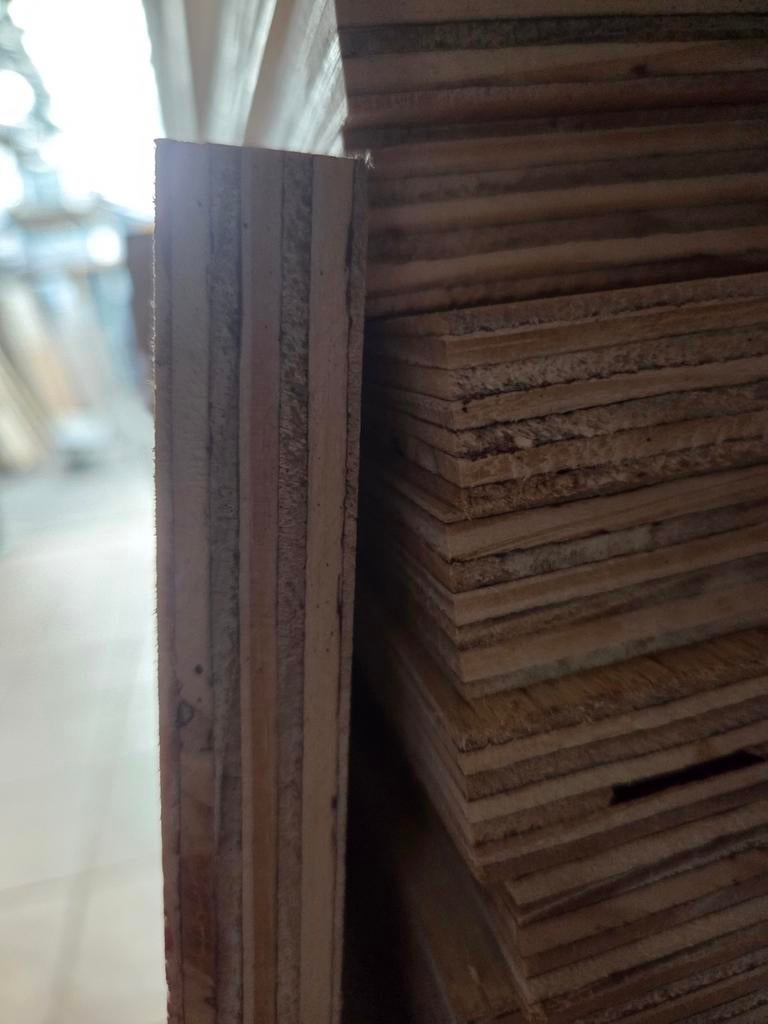 Underlayment platen in diverse afmetingen, Doe-het-zelf en Verbouw, Hout en Planken, Nieuw, Overige typen, Overige houtsoorten
