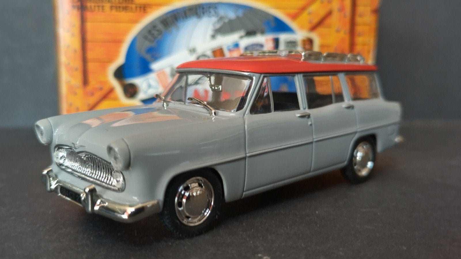 Simca Marly 1956 1:43 Norev Pol, Hobby en Vrije tijd, Modelauto's | 1:43, Verzenden, Auto, N, Norev