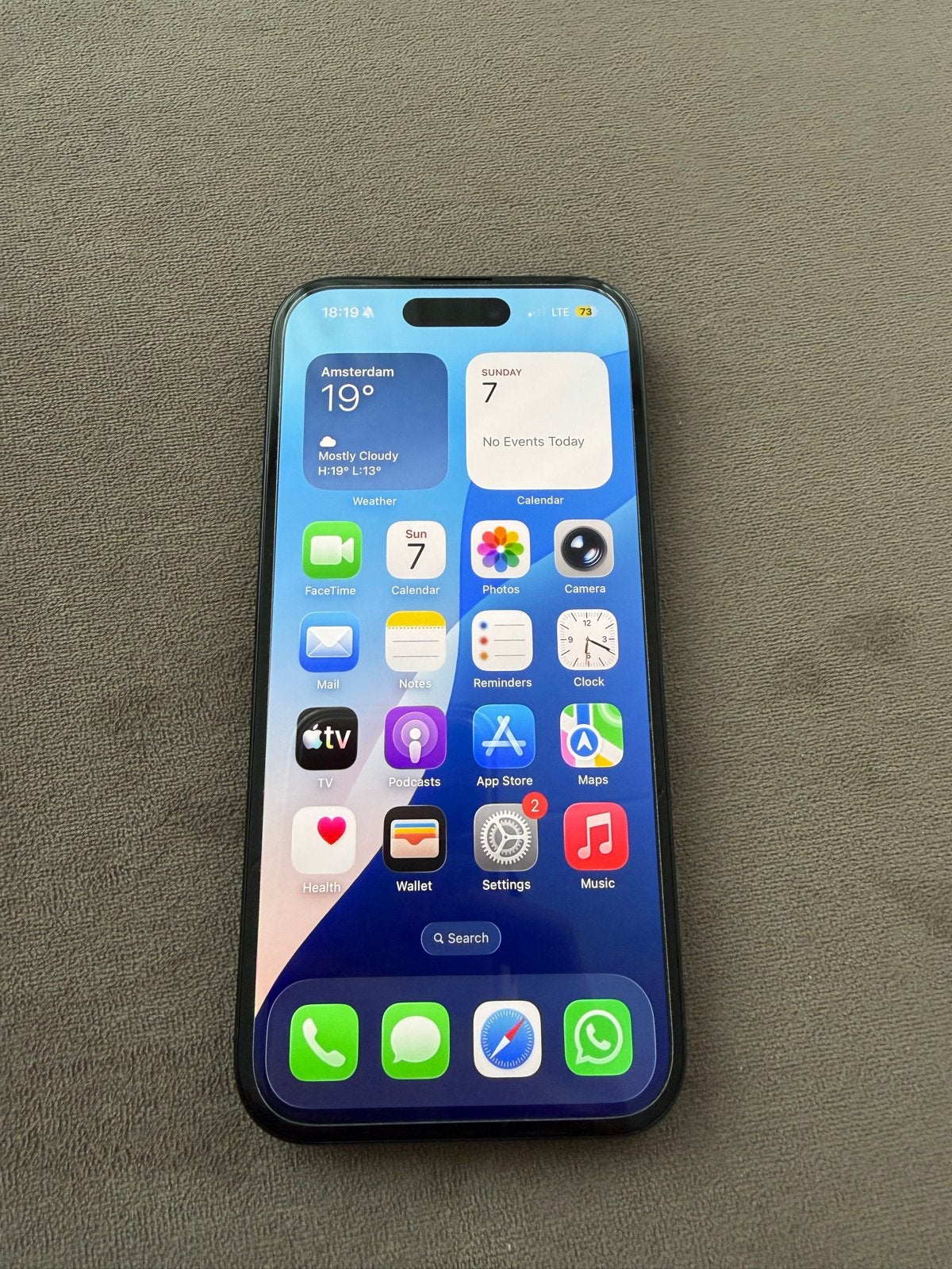 iPhone 16 Zwart 128GB - Zo goed als nieuw, 128 GB, Zwart, IPhone 16, Ophalen of Verzenden