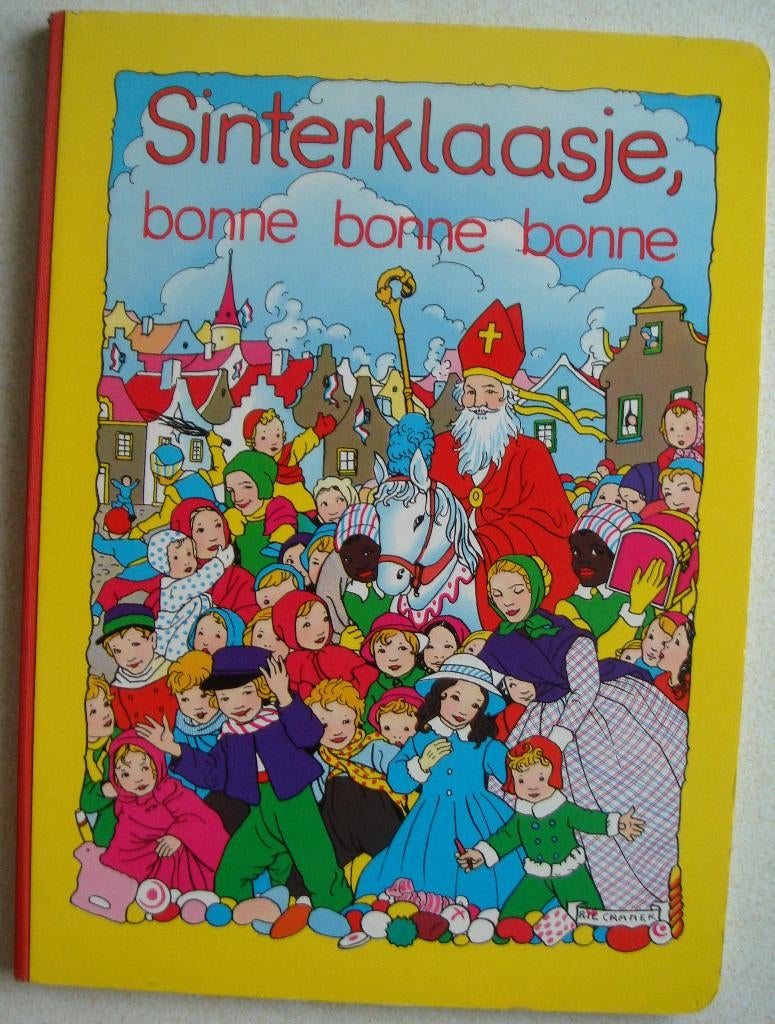 vintage boek Sinterklaasje bonne bonne bonne Rie Cramer, Ophalen of Verzenden, Gebruikt