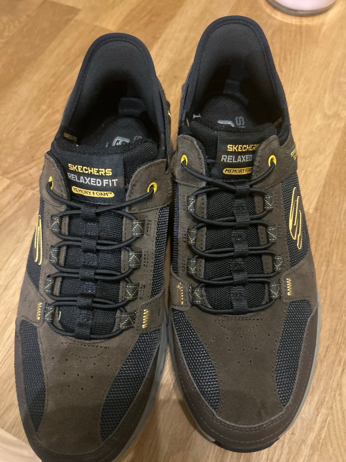 Skechers Relaxed Fit Memory Foam Heren Sneakers - Nieuw, Ophalen of Verzenden, Nieuw, Bruin, Sneakers of Gympen