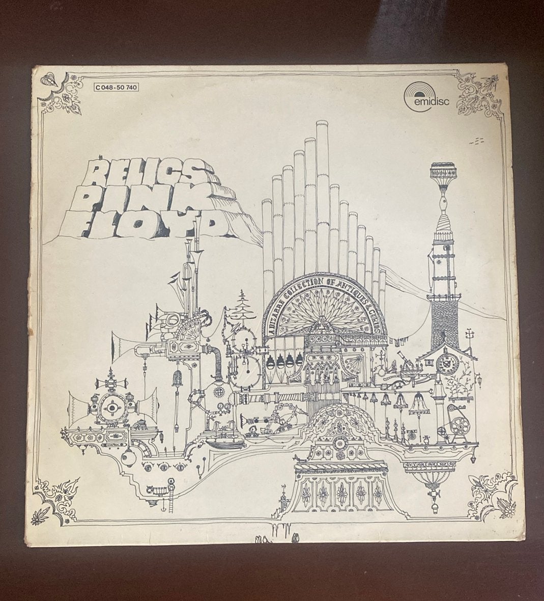Pink Floyd – Relics LP (1971/1972 Vintage Emidisc Persing, Ophalen of Verzenden, Gebruikt, 12 inch, Overige genres