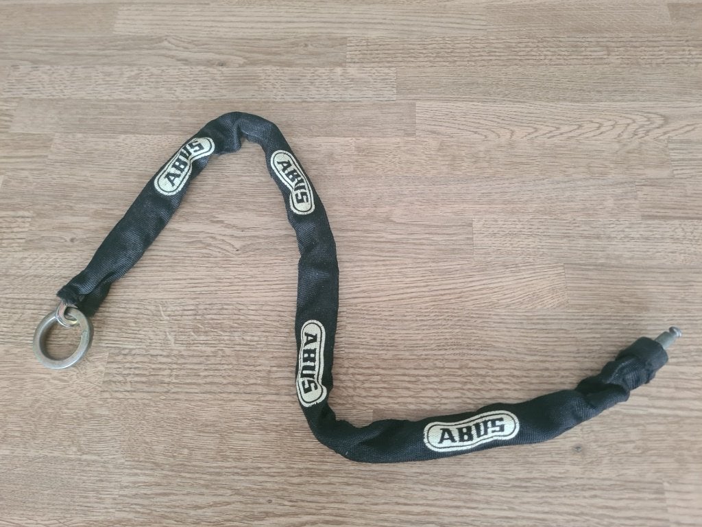Fietsslot - Abus 87 cm, Ophalen of Verzenden, Zo goed als nieuw, Kettingslot