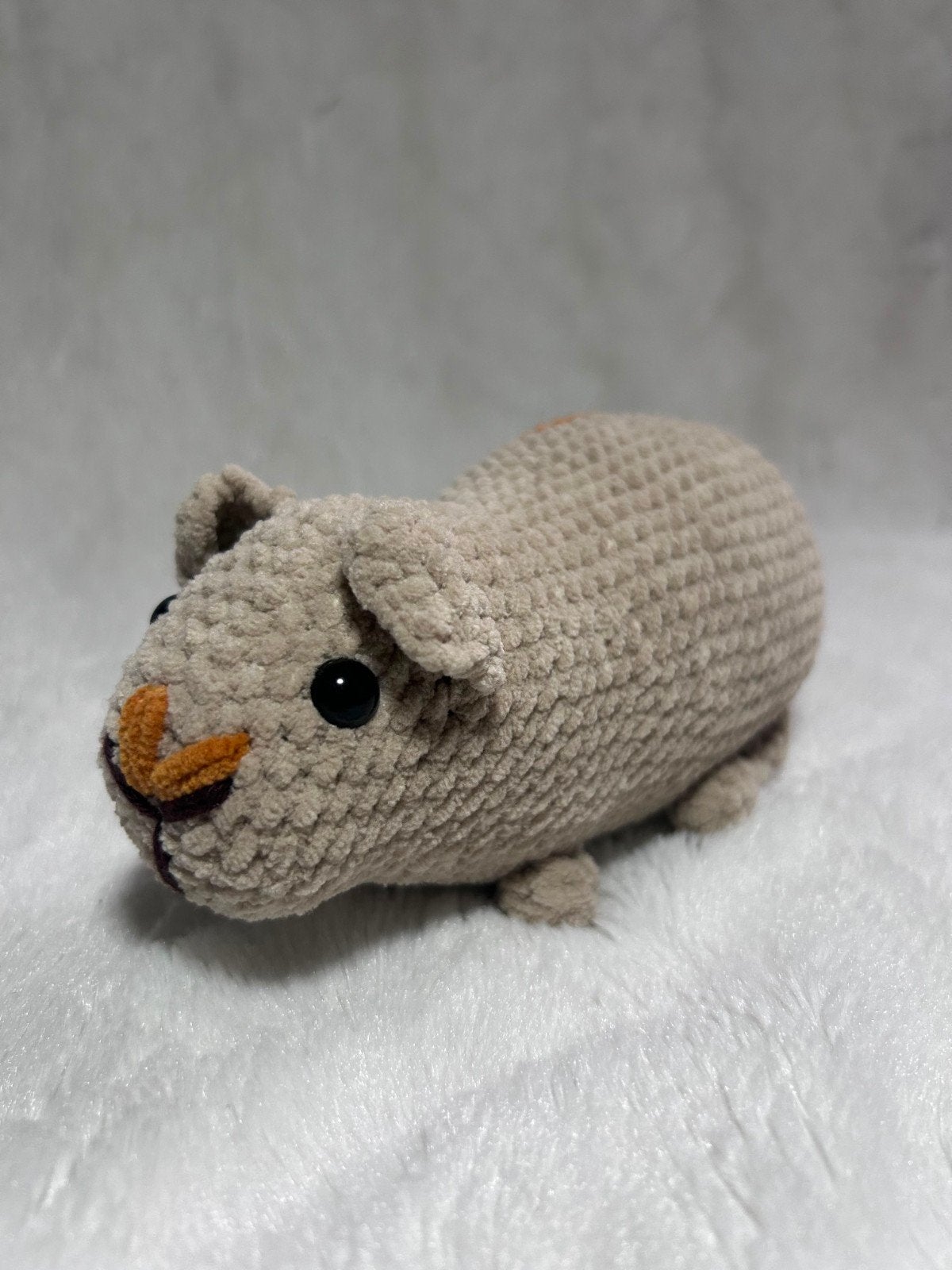 Gehaakte Knuffel cavia - Uniek Handgemaakt Kraamcadeau, Overige merken, Overige typen, Nieuw, Ophalen of Verzenden