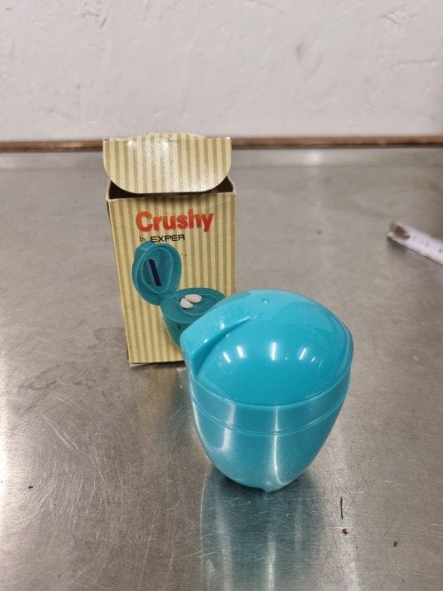pillen pletter crushy, Diversen, Ophalen of Verzenden, 'T Olde Gre-j, Info@toldegrej.nl, Endepoelstraat 20f Didam