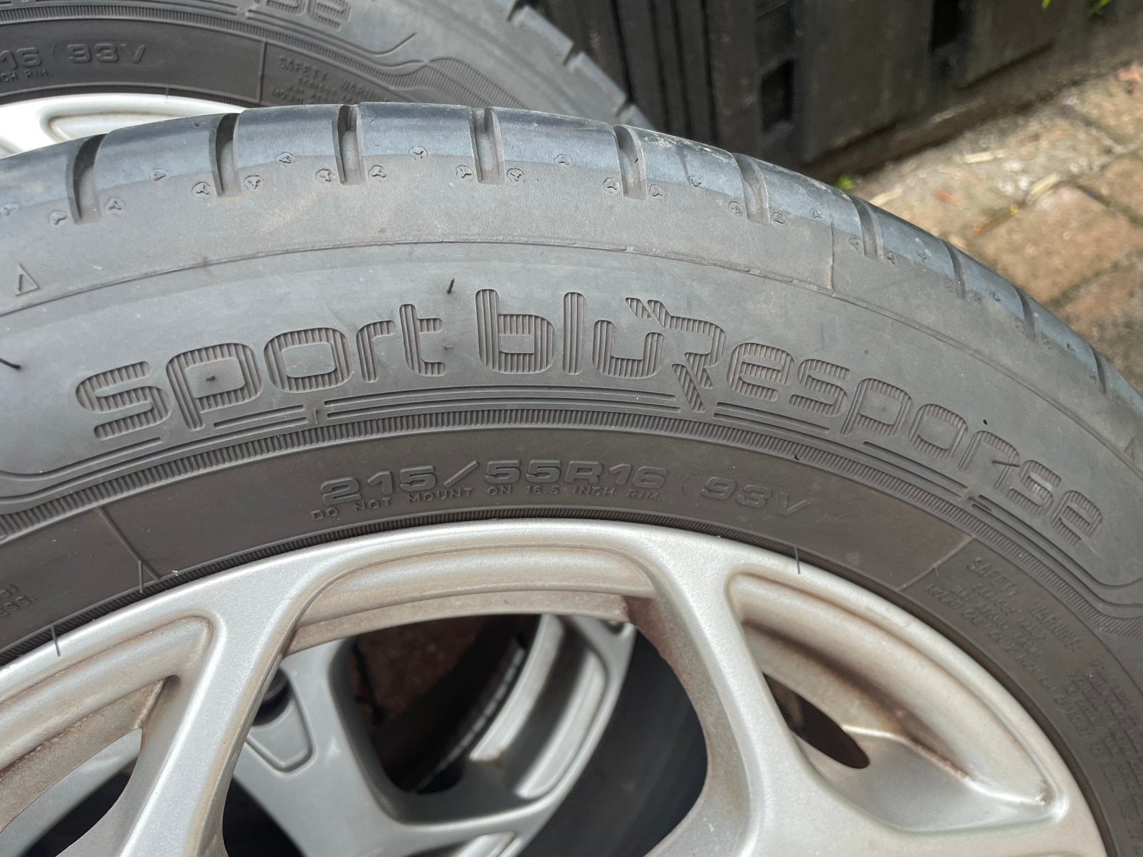 Velgen met zomerbanden ford mondeo / focus, Auto-onderdelen, Banden en Velgen, Ophalen, 215 mm, 16 inch, Banden en Velgen