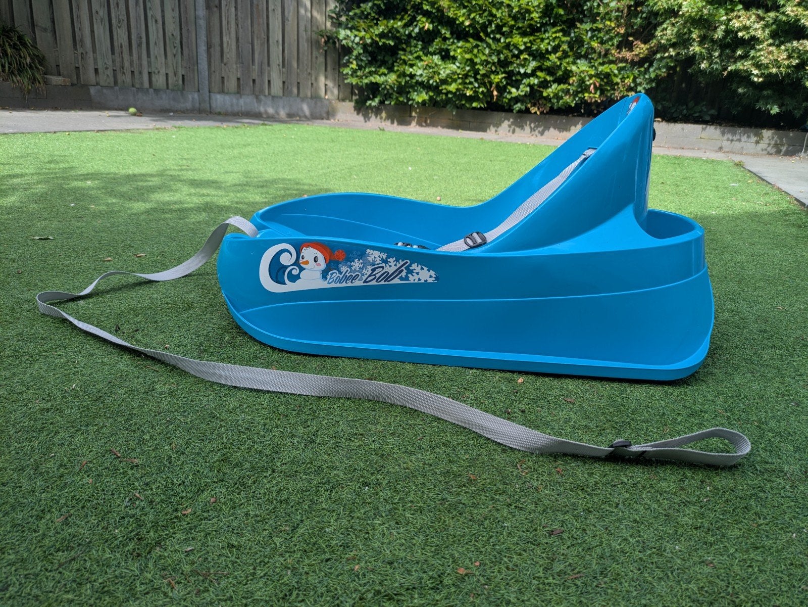 Slee voor kleine kindjes, Kinderen en Baby's, Speelgoed | Buiten | Sleeën, Ophalen, Rugleuning, Zo goed als nieuw, Kunststof