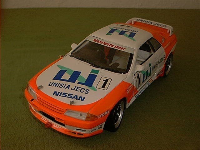 1/18 Nissan Skyline GTR R32 - Kyosho Unasiajecs, Ophalen of Verzenden, Zo goed als nieuw, Auto, Kyosho