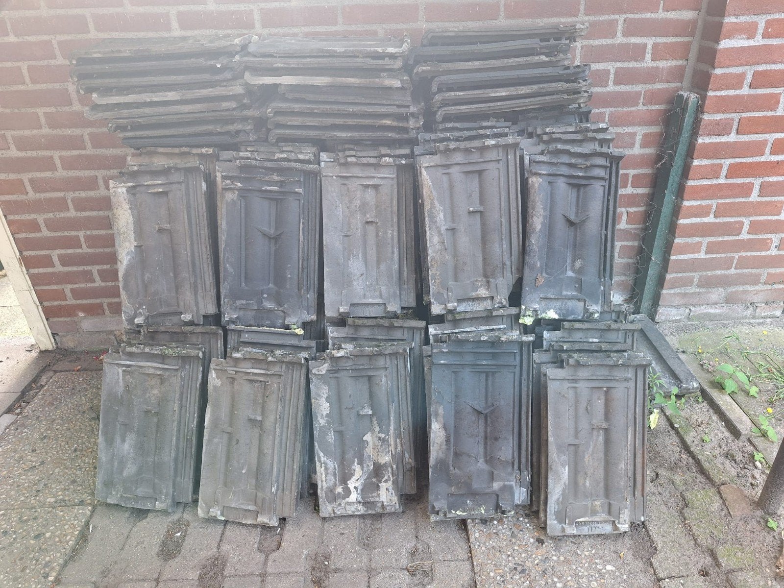 Gebruikte dakpannen - Diverse maten en kleuren, Ophalen, Gebruikt, 15 m² of meer, Dakpannen