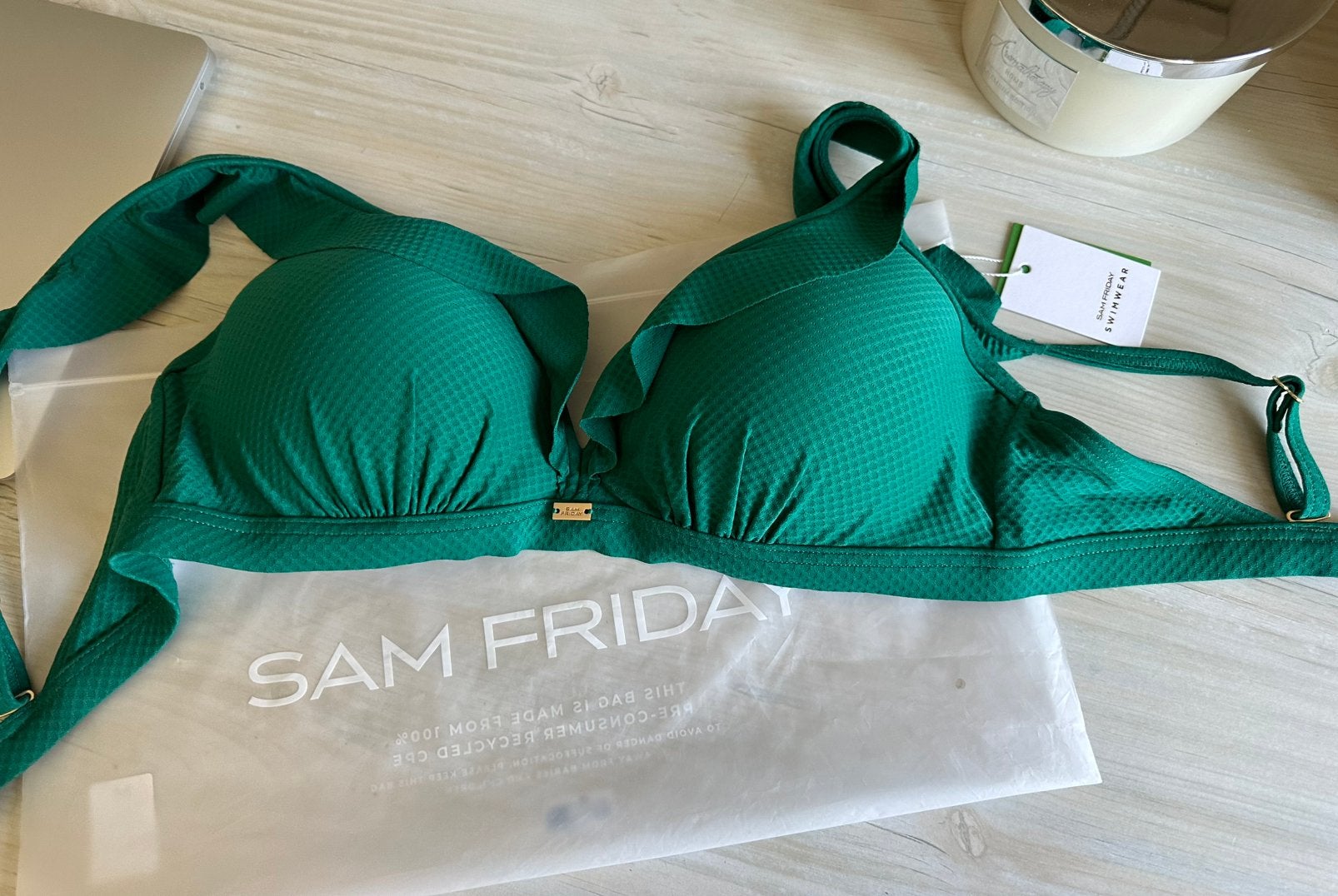 Sam Friday bikinitop Cape Lagoon, Ophalen of Verzenden, Nieuw, Groen, Bikini