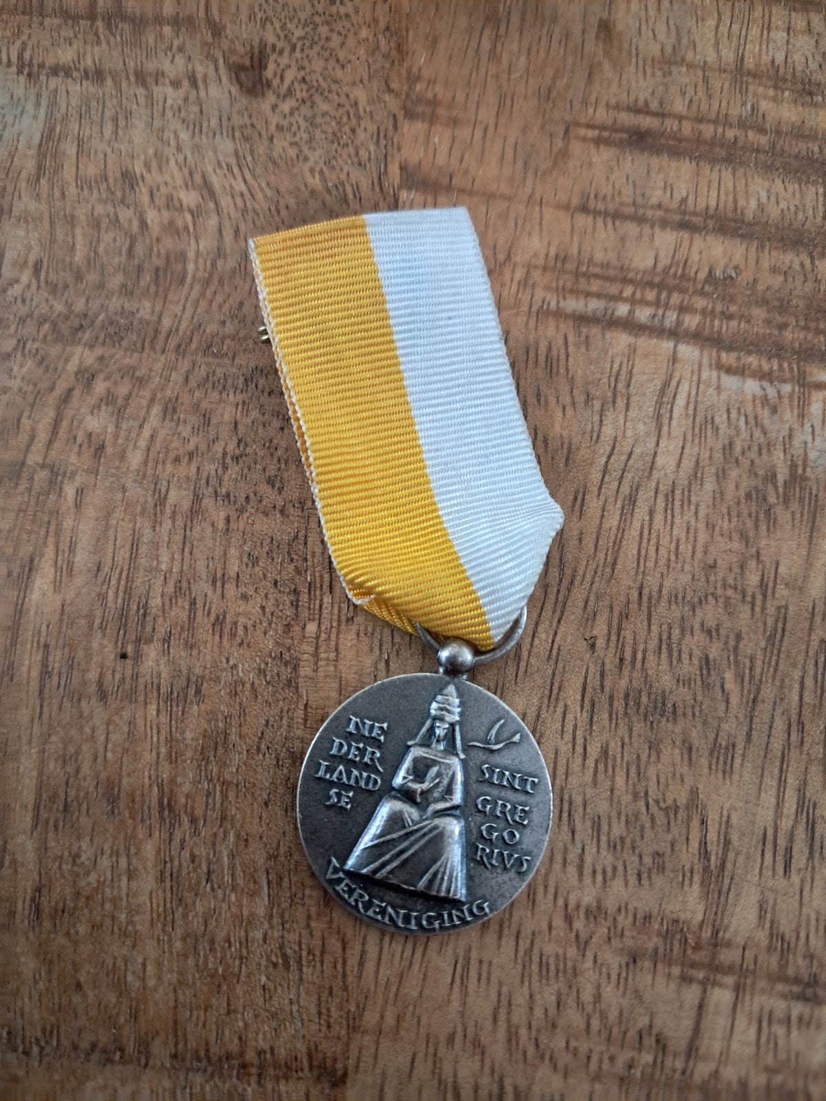 Zilveren eremedaille nsgv (zilver) 25jaar lid, Ophalen, Gebruikt, Overige typen