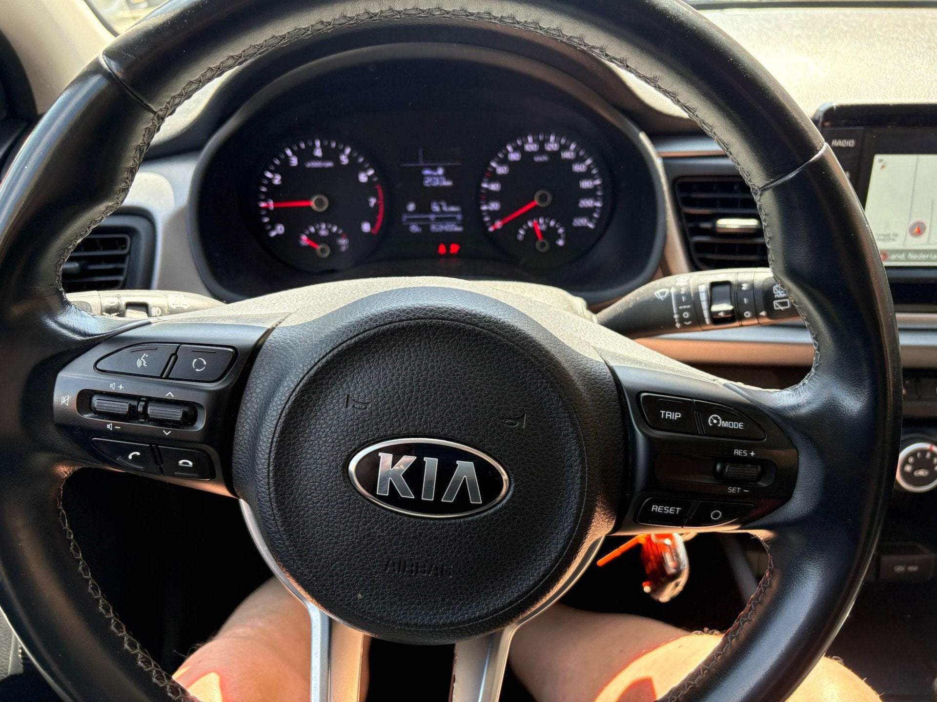 Kia Rio 1.0 TGDI DynamicLine, Voorwielaandrijving, Gebruikt, 1055 kg, Origineel Nederlands