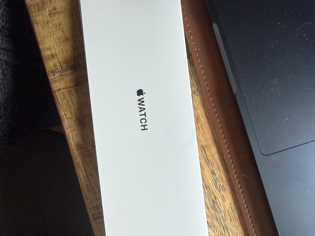 Apple Watch bandje sport Deep navy, Ophalen, Gebruikt, Blauw, IOS