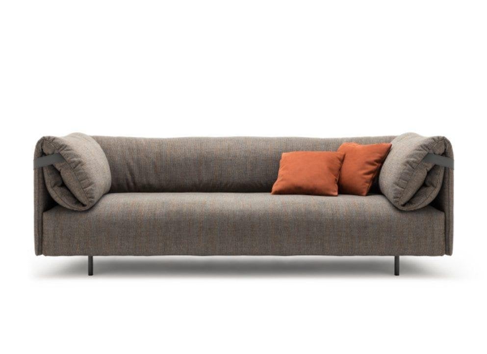 Rolf Benz 4-zits bank Alma, Huis en Inrichting, Ophalen, Gebruikt, Design, Hout