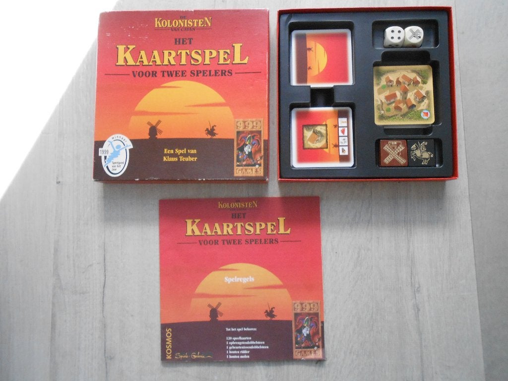 Kolonisten van  Catan kaart voor  2 spelers, Hobby en Vrije tijd, Ophalen of Verzenden
