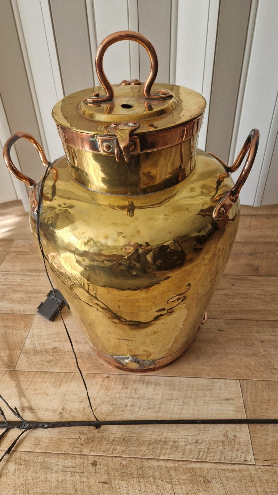 oude koperen melktuit, Ophalen of Verzenden, Koper