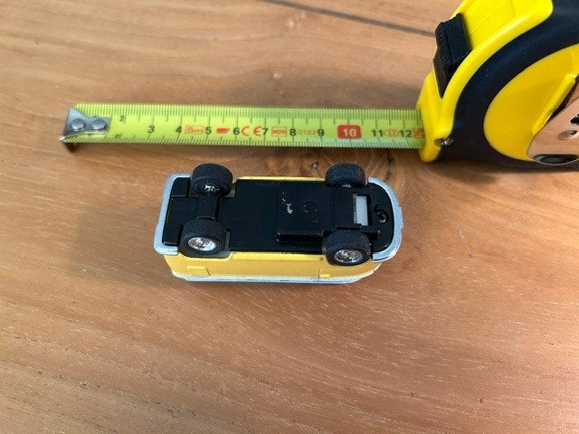 VW bus modelautootje. 1 /64, Ophalen of Verzenden, Zo goed als nieuw, Auto