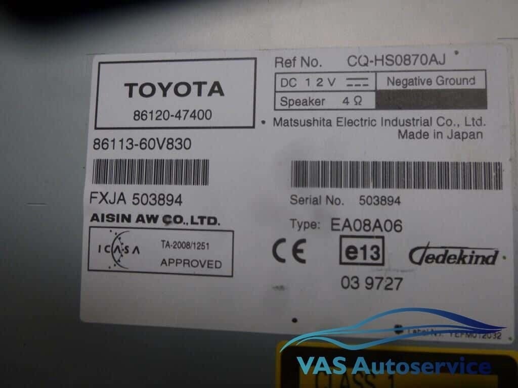 Navigatie Toyota Prius 3, Gebruikt, -, -, Ophalen of Verzenden