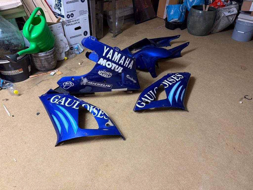 Yamaha R1 1999 Gauloises kappen set (excl. topkuip), Motoren, Ophalen of Verzenden, Gebruikt