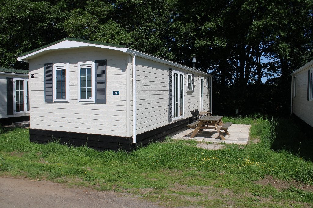 Direct beschikbaar! Gezellig en comfortabel chalet te huur., Huizen en Kamers, 46 m², Direct bij eigenaar, 4 kamers, Ledeacker