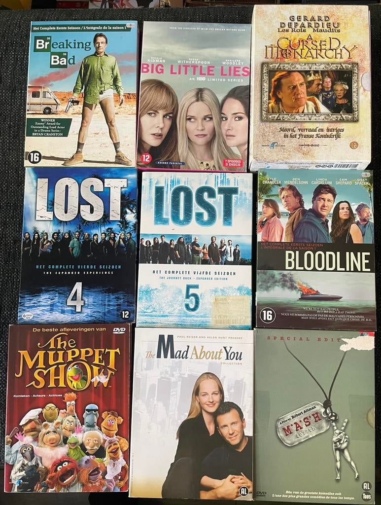 Diverse TV series (Delen en seizoenen), Alle leeftijden, Ophalen of Verzenden, Zo goed als nieuw