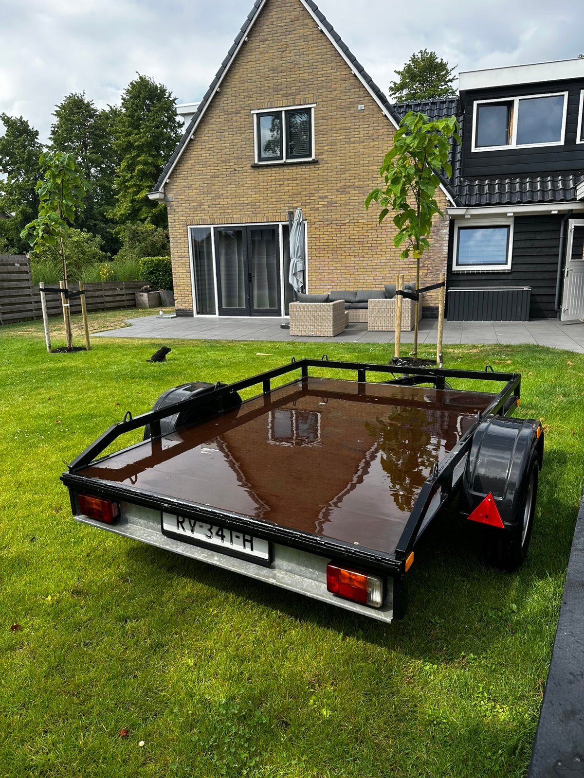 Compacte lichte aanhanger te koop, Ophalen, Gebruikt