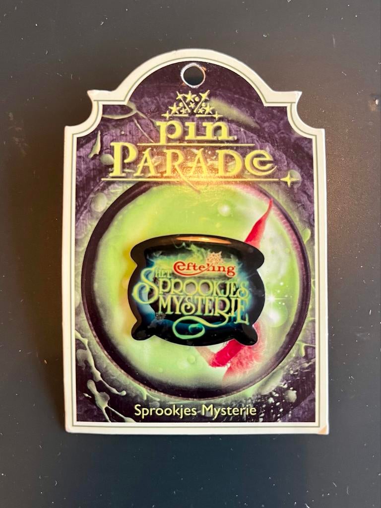 Efteling PinParade #155 – Sprookjes Mysterie pin (1000 ex.), Verzamelen, Ophalen of Verzenden, Zo goed als nieuw, Button of Speldje